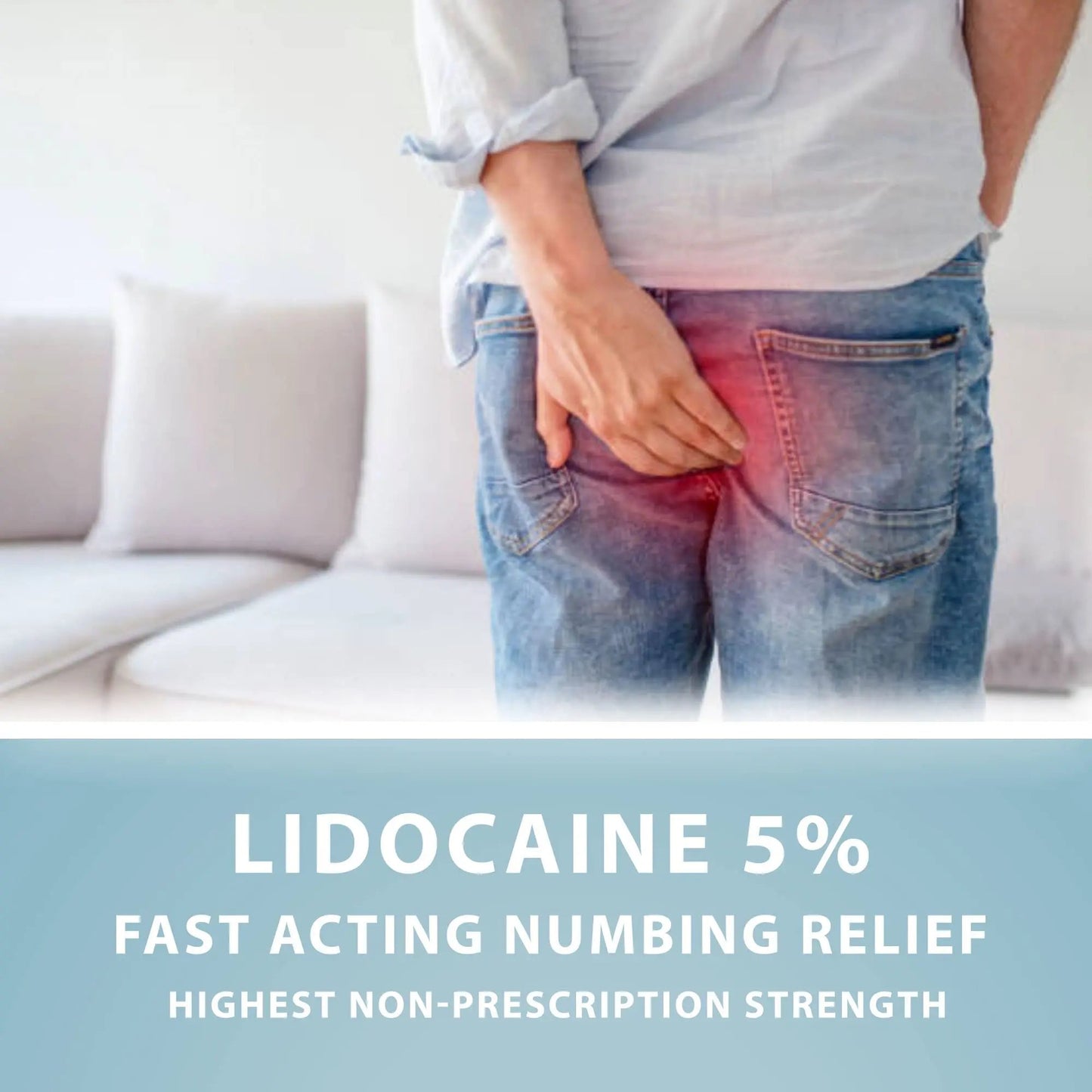 Curist 5% Lidocaine Numbing Cream - 6 oz (170 g) XL Tube - Soothing Numbing Cream for Temporary Discomfort, Itching, and Burning from Hemorrhoids Lidocaine 5% (1 Pack - 6 oz Tube) - dailyvitalstore