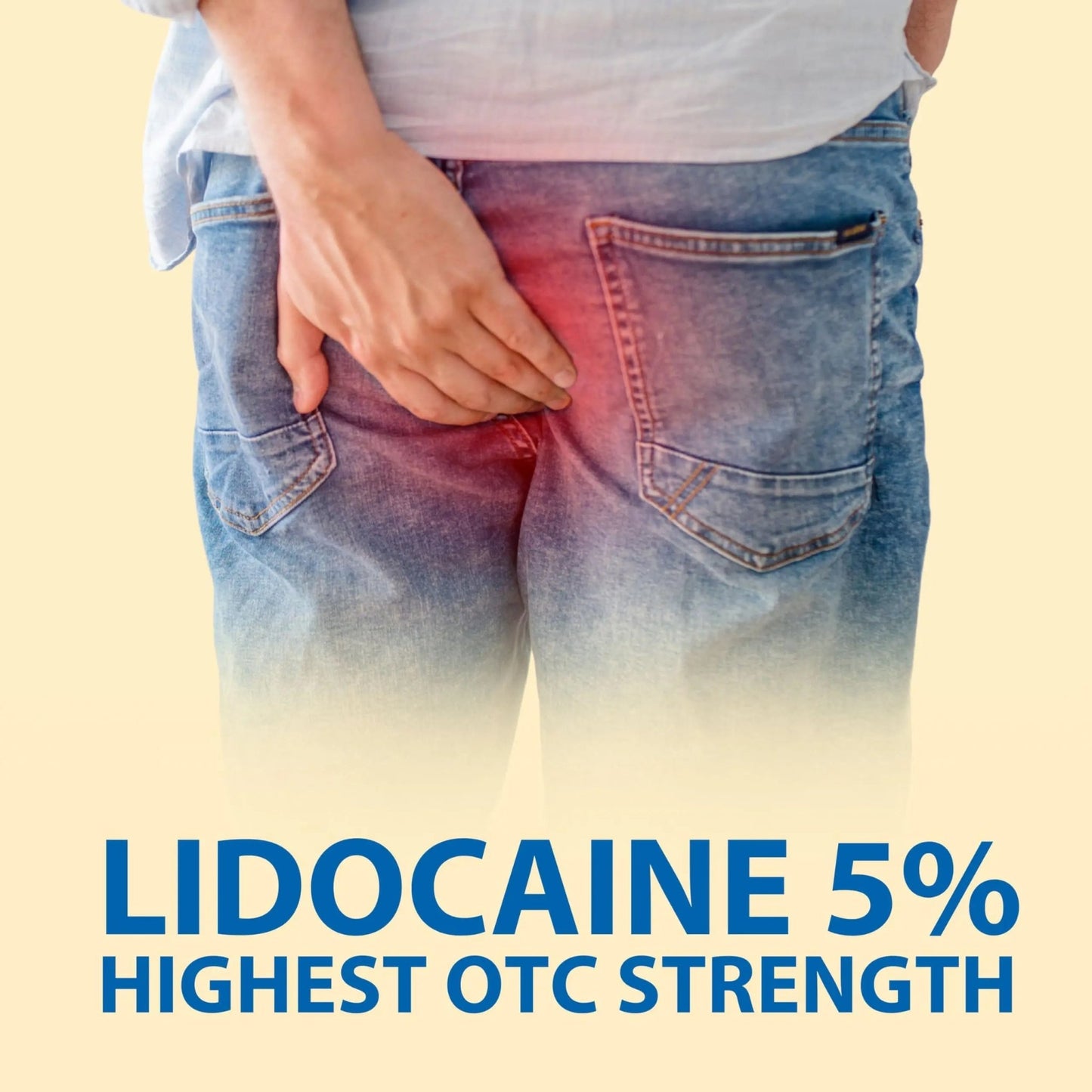 Curist Fissure and Hemorrhoid Cream with Lidocaine 5% and Phenylephrine HCl - Numbing Anal Fissure Cream Temporarily Shrinks Hemorrhoids - Reduces Itching, Swelling, & Burning - Huge Tube - 6oz - dailyvitalstore