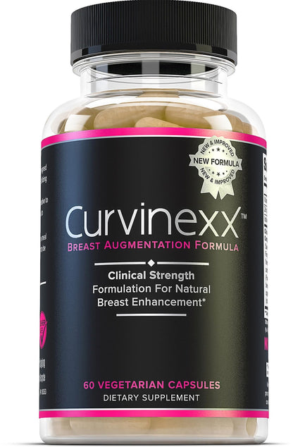 CURVINEXX (3 Bottles) - Natural Breast Toning and Firming Supplement. Lift, Firm and Enhance your Bust Naturally... - dailyvitalstore