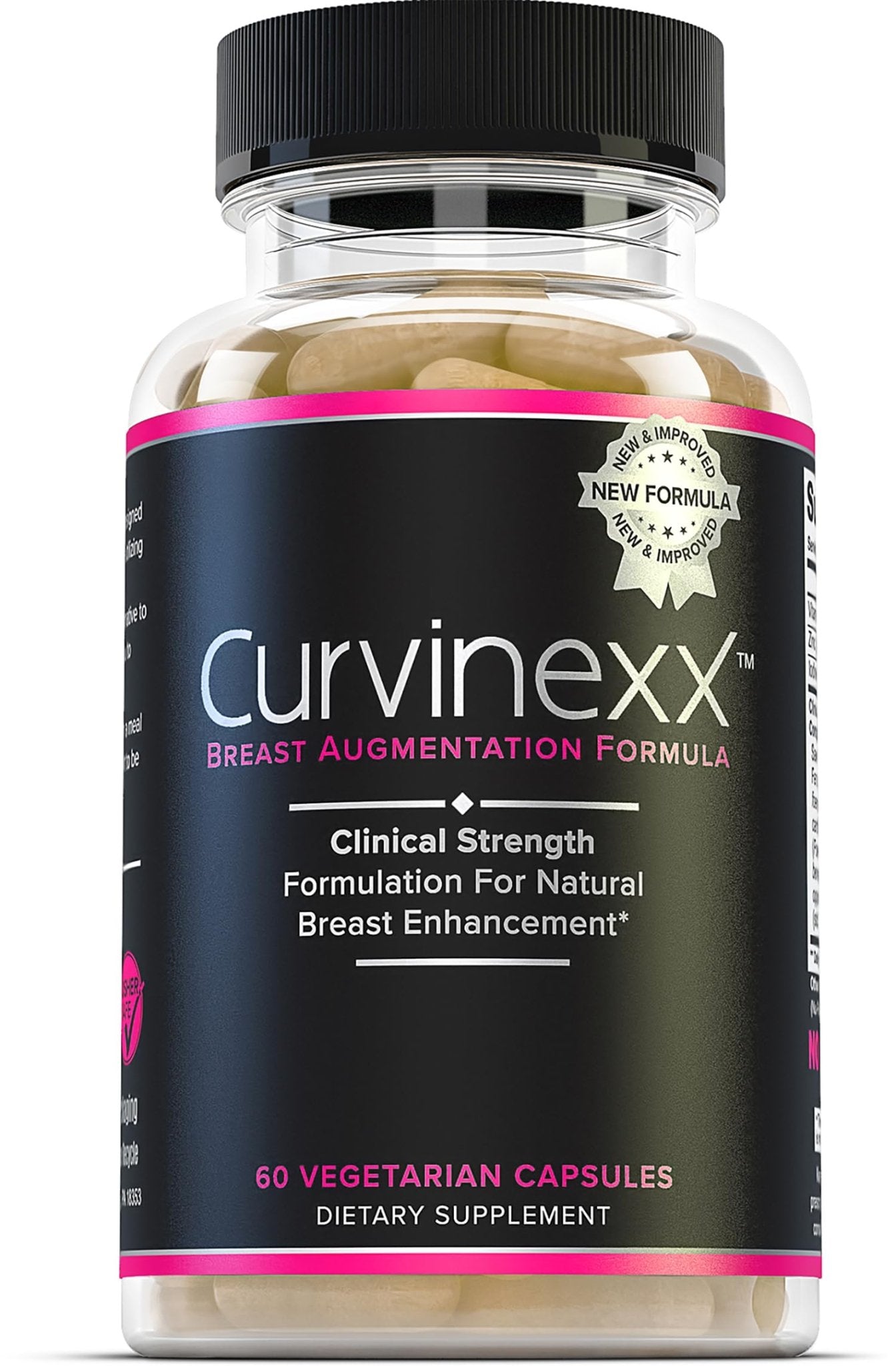 CURVINEXX (3 Bottles) - Natural Breast Toning and Firming Supplement. Lift, Firm and Enhance your Bust Naturally... - dailyvitalstore