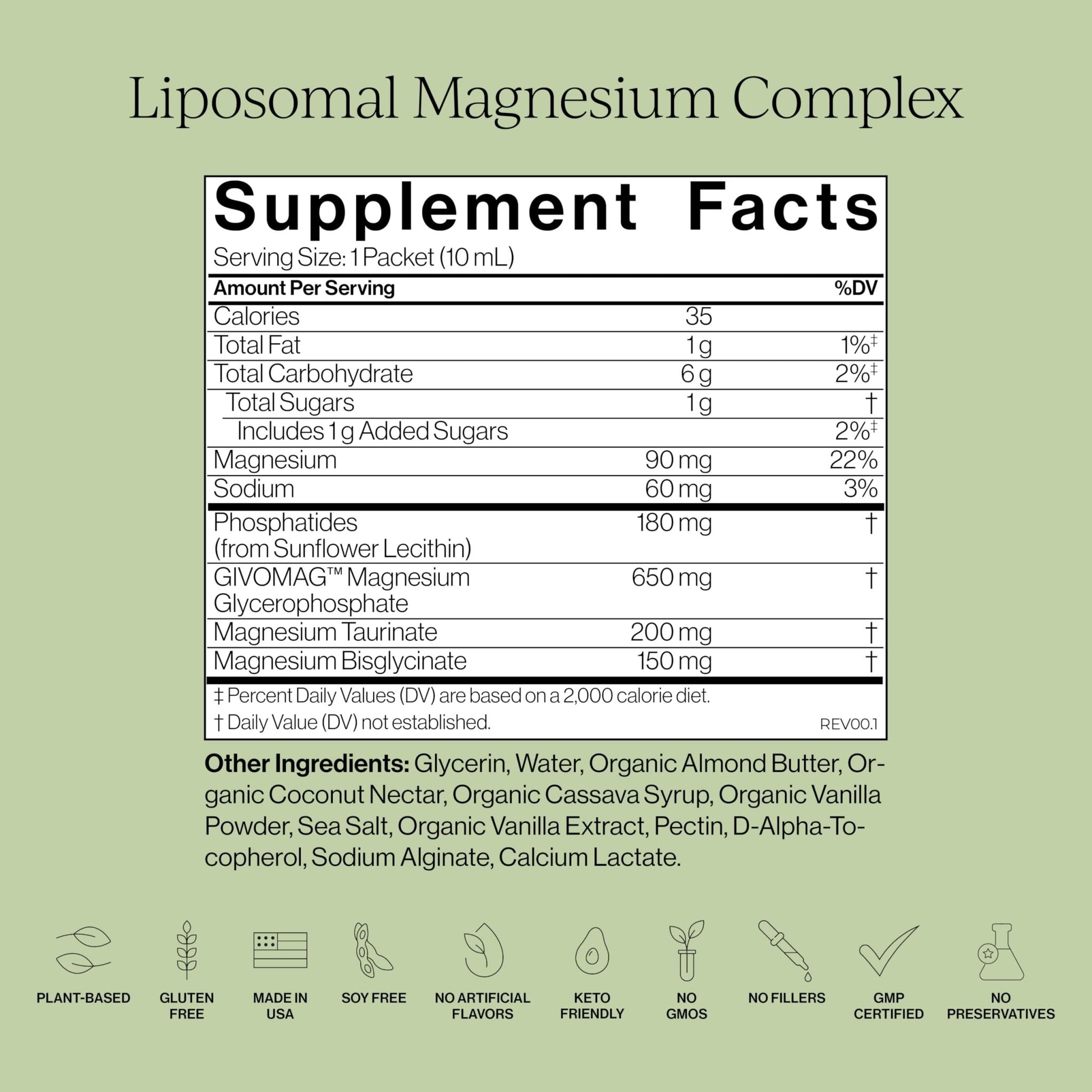 Cymbiotika Liposomal Magnesium Complex – Promotes Relaxation, Restful Sleep, and Heart & Brain Health – Highly Absorbable 3-in-1 Formula - dailyvitalstore
