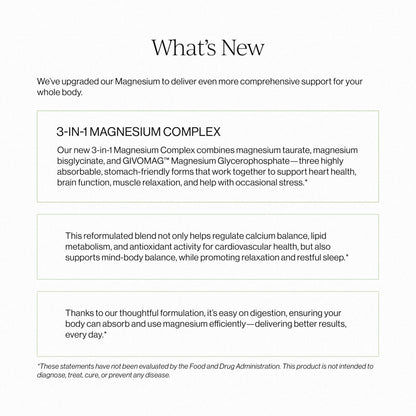 Cymbiotika Liposomal Magnesium Complex – Promotes Relaxation, Restful Sleep, and Heart & Brain Health – Highly Absorbable 3-in-1 Formula - dailyvitalstore
