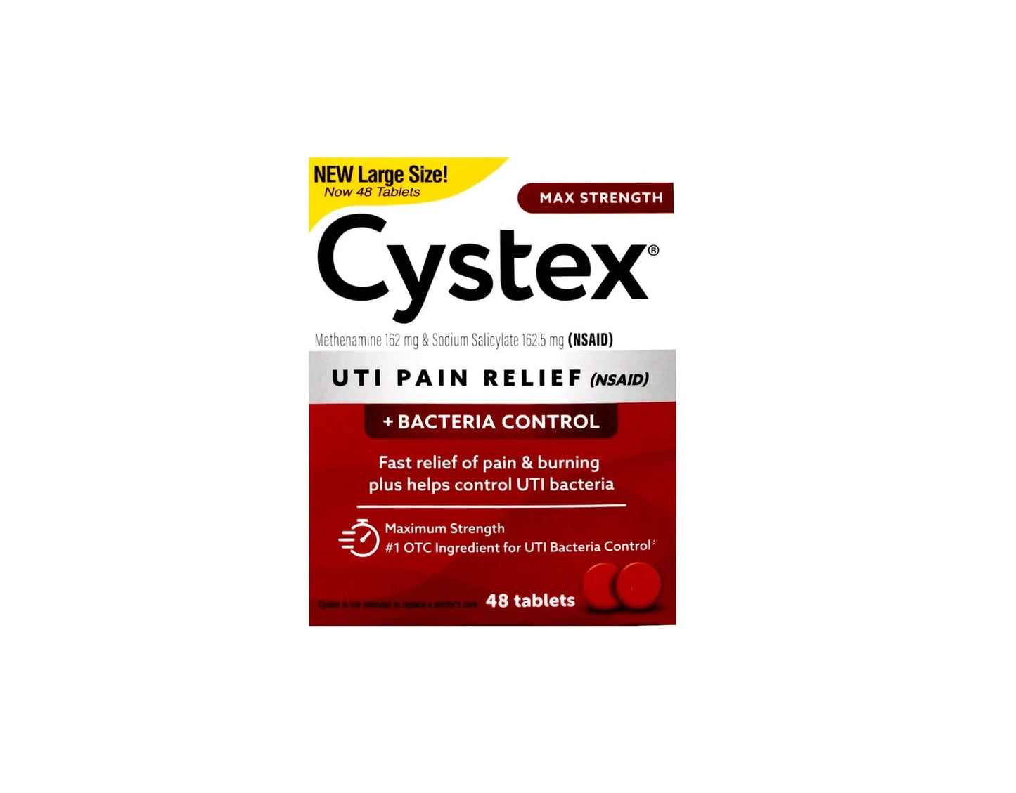 Cystex Plus Urinary Pain Relief Tablets 40 ea - dailyvitalstore