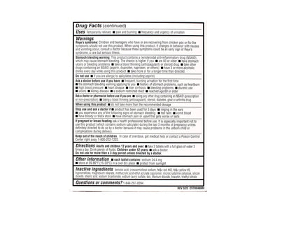 Cystex Plus Urinary Pain Relief Tablets 40 ea - dailyvitalstore