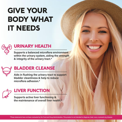 D-Mannose 2000mg with Cranberry & Hibiscus - Clinically Tested Strength for Urinary Tract Health - Supplement for Women - Bladder, Liver & Microflora Support - Made in USA - Vegan, 120 Capsules - dailyvitalstore
