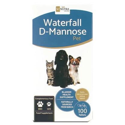 D-Mannose Pet Tablets for Cats & Dogs by SC Nutra - dailyvitalstore