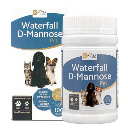 D-Mannose Pet Tablets for Cats & Dogs by SC Nutra - dailyvitalstore