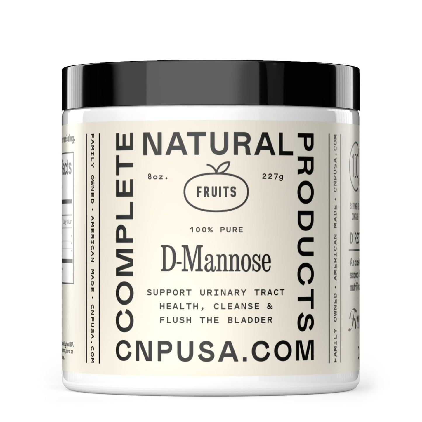 D Mannose Powder Supplement 8oz - Powder D Mannose for Urinary Tract & Bladder Health Support, Bulk Easy Mix Formula, 115 Servings, No Fillers, Non GMO & Gluten Free Support, Kosher Certified Made USA - dailyvitalstore
