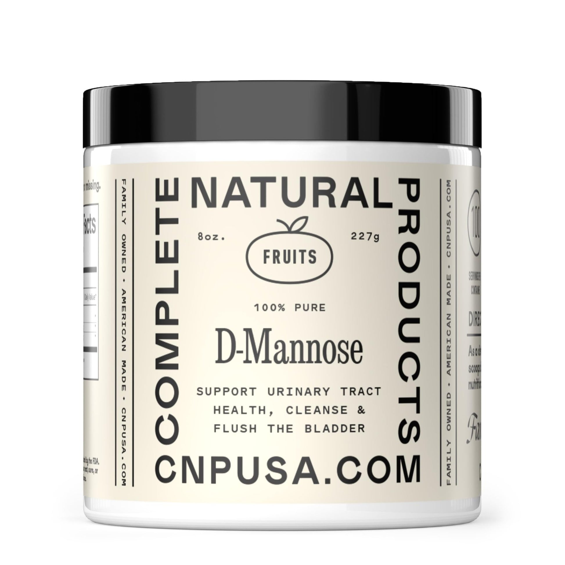 D Mannose Powder Supplement 8oz - Powder D Mannose for Urinary Tract & Bladder Health Support, Bulk Easy Mix Formula, 115 Servings, No Fillers, Non GMO & Gluten Free Support, Kosher Certified Made USA - dailyvitalstore