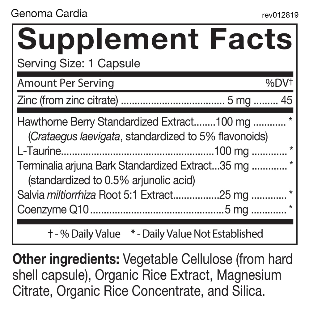 D'Adamo Personalized Nutrition Cardiac Synergy Stack - dailyvitalstore