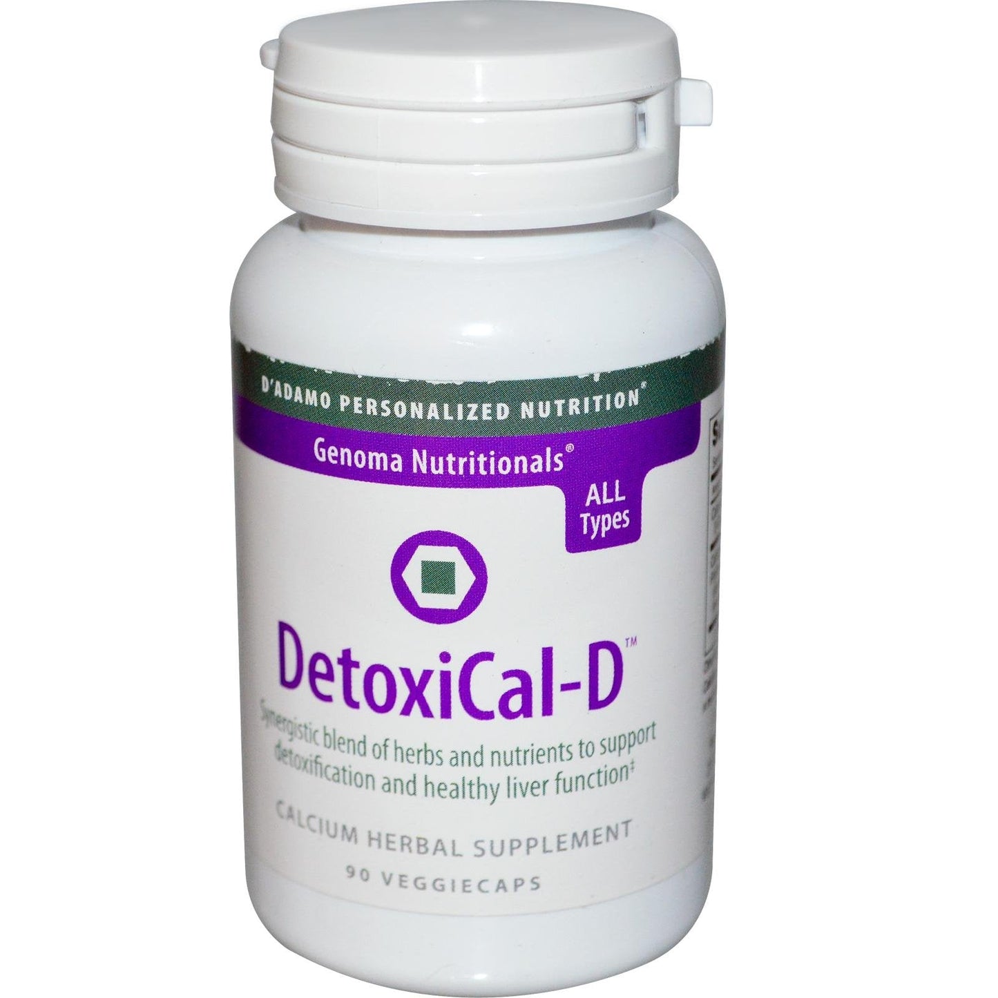 D'Adamo Personalized Nutrition Detoxical-D, 90 Count - dailyvitalstore