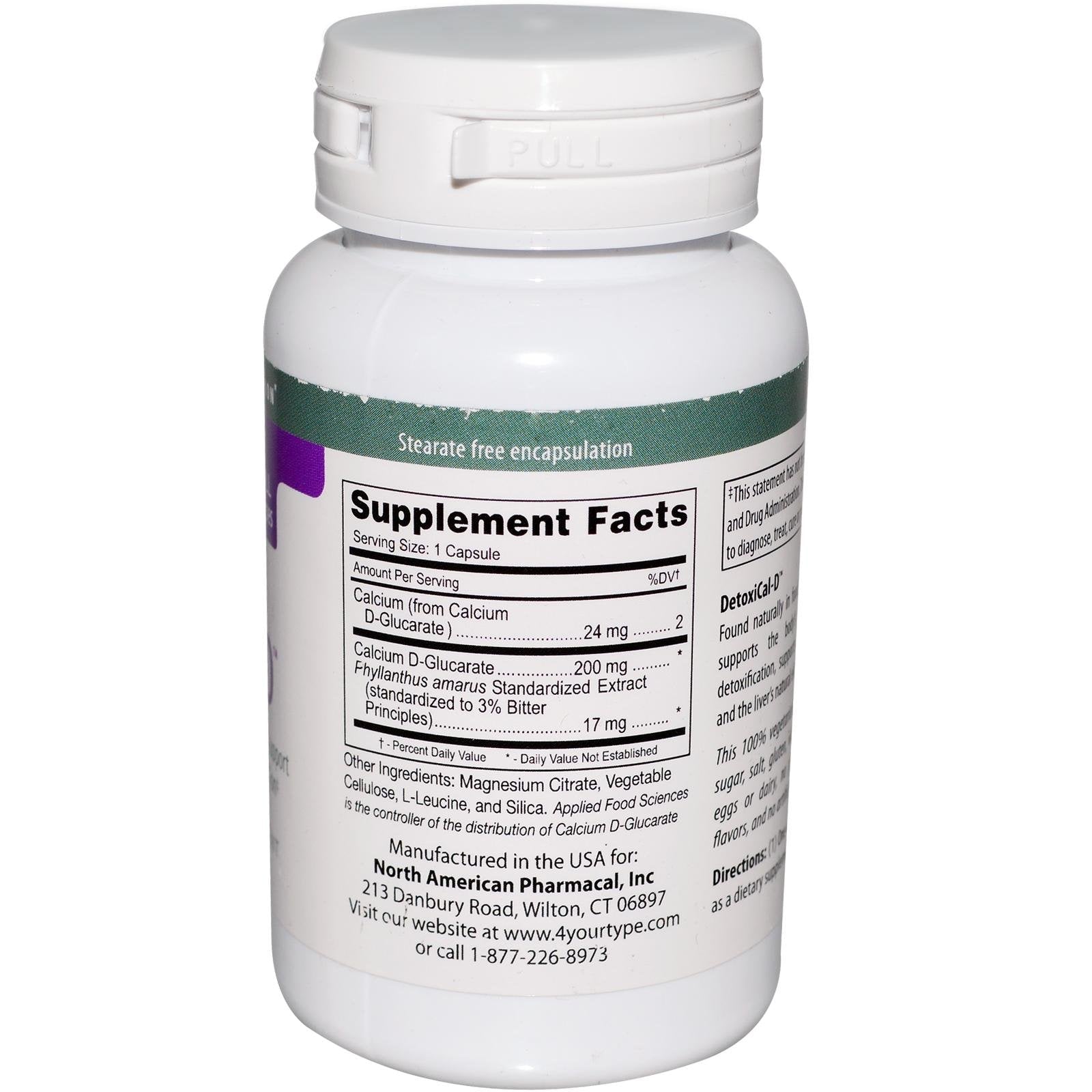 D'Adamo Personalized Nutrition Detoxical-D, 90 Count - dailyvitalstore