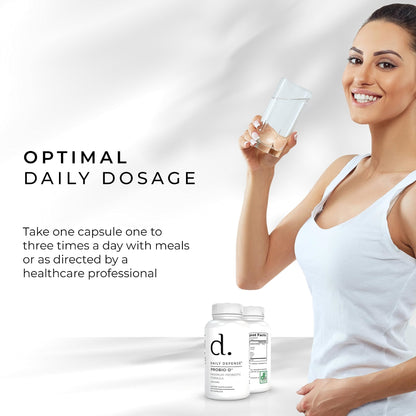Daily Defense Probiotic Immune Support Supplement - Daily Probiotics for Men with Constipation & Gas - Digestion and Bloating Supplement & Probiotics for Women - 60 Capsules, PROBIO-D - dailyvitalstore