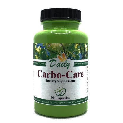 Daily Maunfacturing Carbo-Care™ (Magnesium, Chromium, Mulberry Leaf Extract, Ceylon Cinnamon, Banaba Extract, Berberine, Vanadium) 90 Vegetarian Capsules - dailyvitalstore