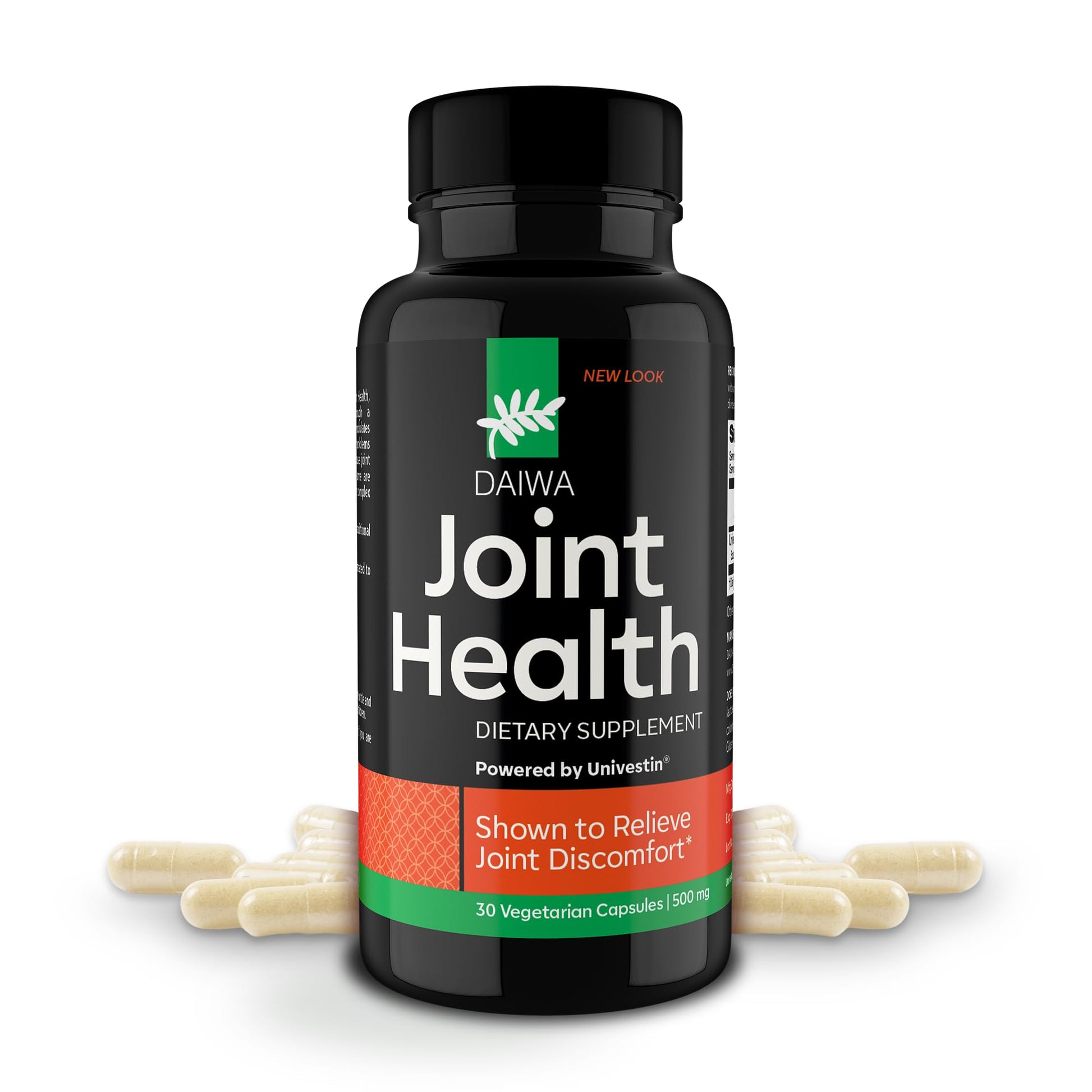 Daiwa Joint Health - Tendon and Ligament Supplements with Chinese Skullcap and Acacia Catechu - Traditional Plant-Based Formula for Active Lifestyles - Non-GMO, 30 Vegetarian Capsules - dailyvitalstore