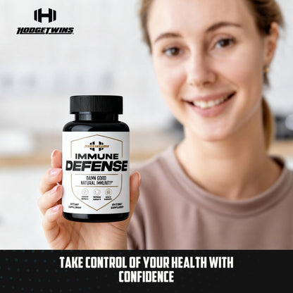 DAMN GOOD The Hodge Twins Immune Defense Supplement (60 Capsules) – Sea Moss Blend Capsules for Everyday Balance, Digestive Support, and Whole-Body Wellness with Vitamins, Minerals, and Botanicals - dailyvitalstore
