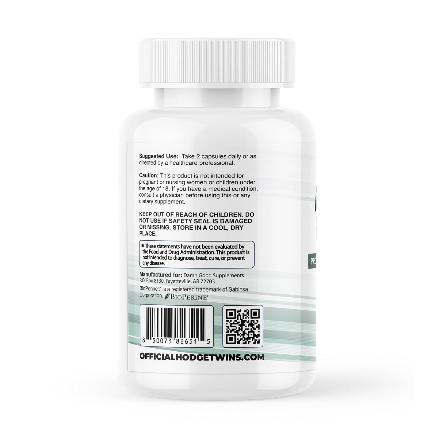 DAMN GOOD The Hodge Twins Prostate Guard - 90 Capsules Guard Vitality Complex – Comfort Blend for Nighttime Routine, Restful Rhythm - Men's Supplements for Health Supports Relaxation - dailyvitalstore