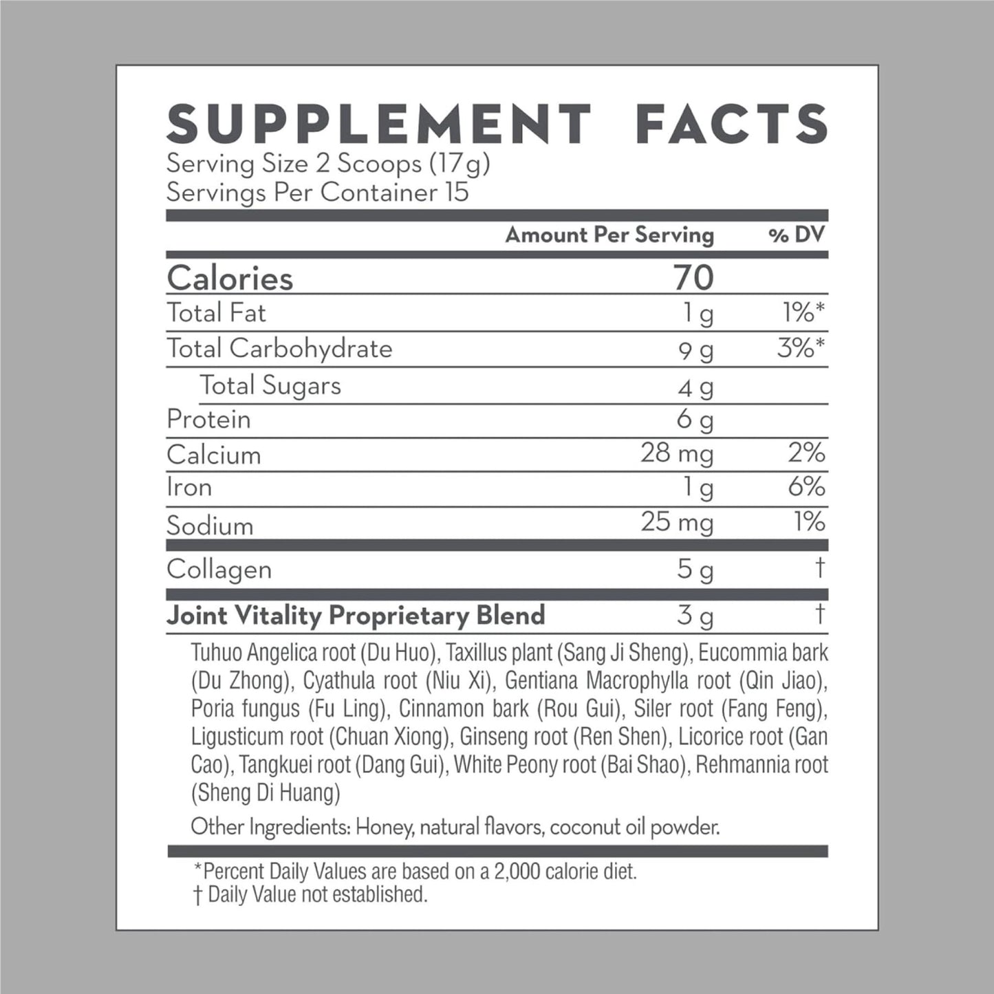 D'AO Labs Joint Vitality Powder - Joint Support - Du Huo Ji Shen Tang Traditional Chinese Herbal - Increased Mobility & Flexibility - Spiced Cocoa & Cinnamon Flavor - 15 Servings - dailyvitalstore