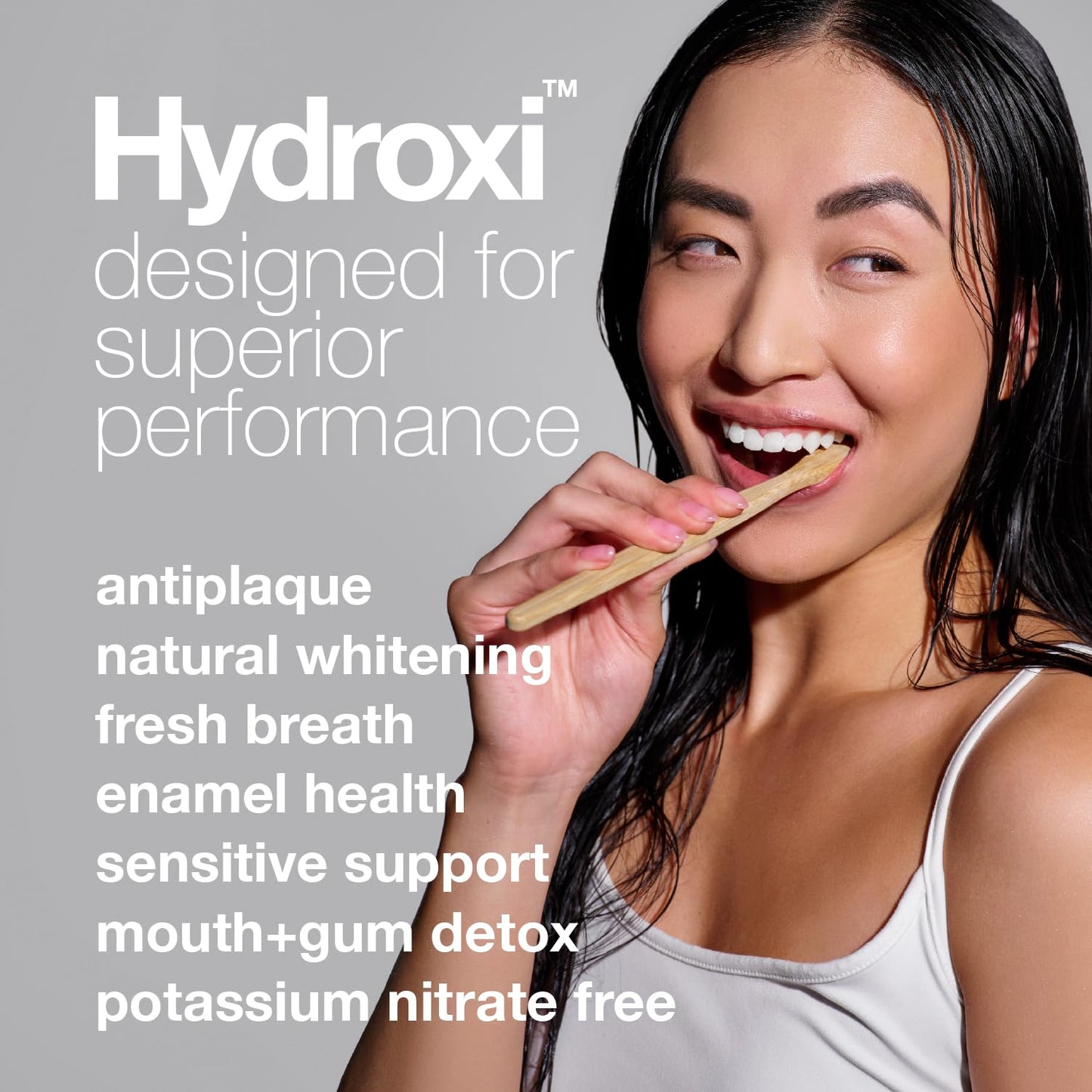 Davids Hydroxi Fluoride Free Nano Hydroxyapatite Toothpaste for Remineralizing, Sensitive Support, Whitening, Antiplaque, SLS Free, - dailyvitalstore