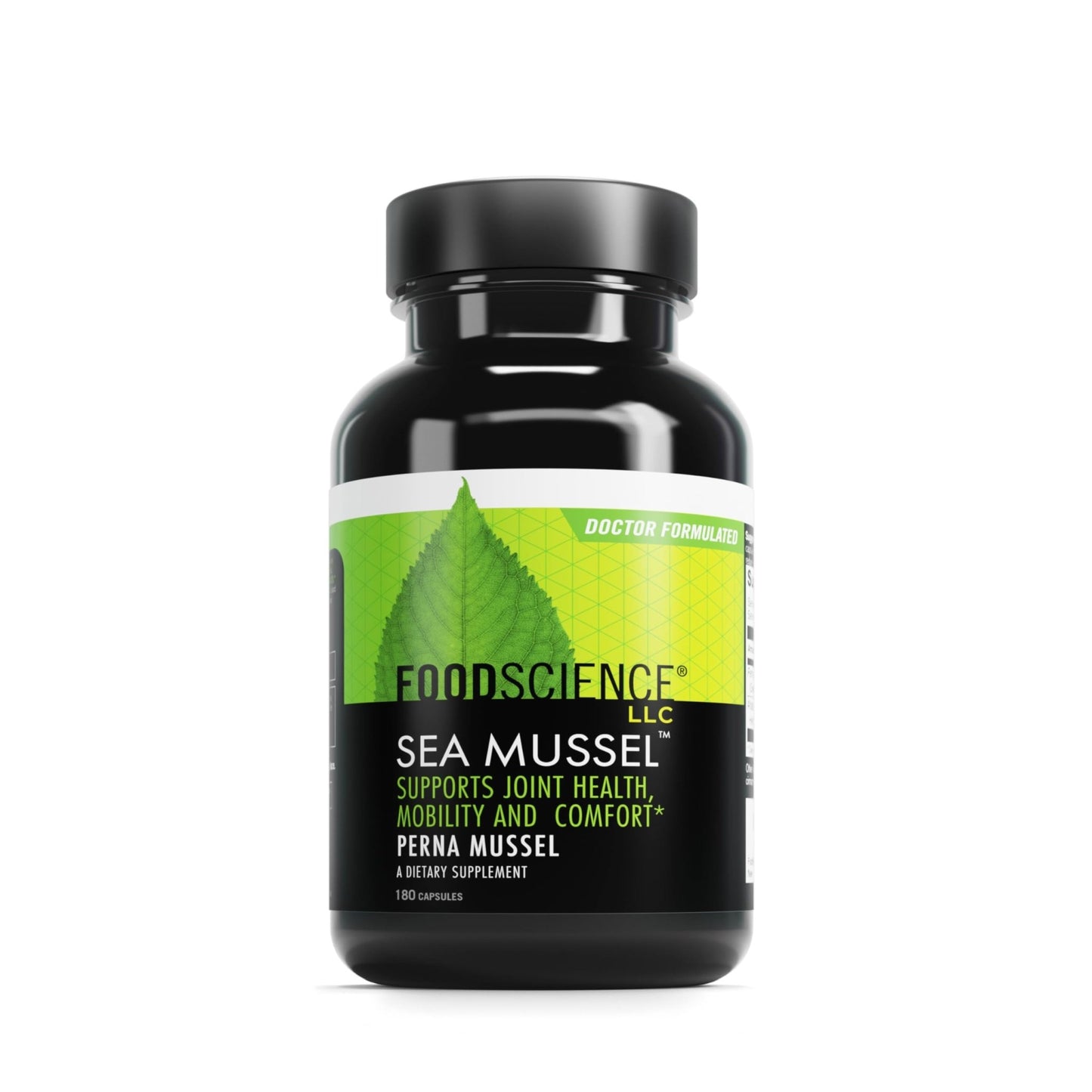 DAVINCI FoodScience of Vermont Sea Mussel, Green-Lipped Mussel Joint Supplement Capsules, 180 Count - dailyvitalstore