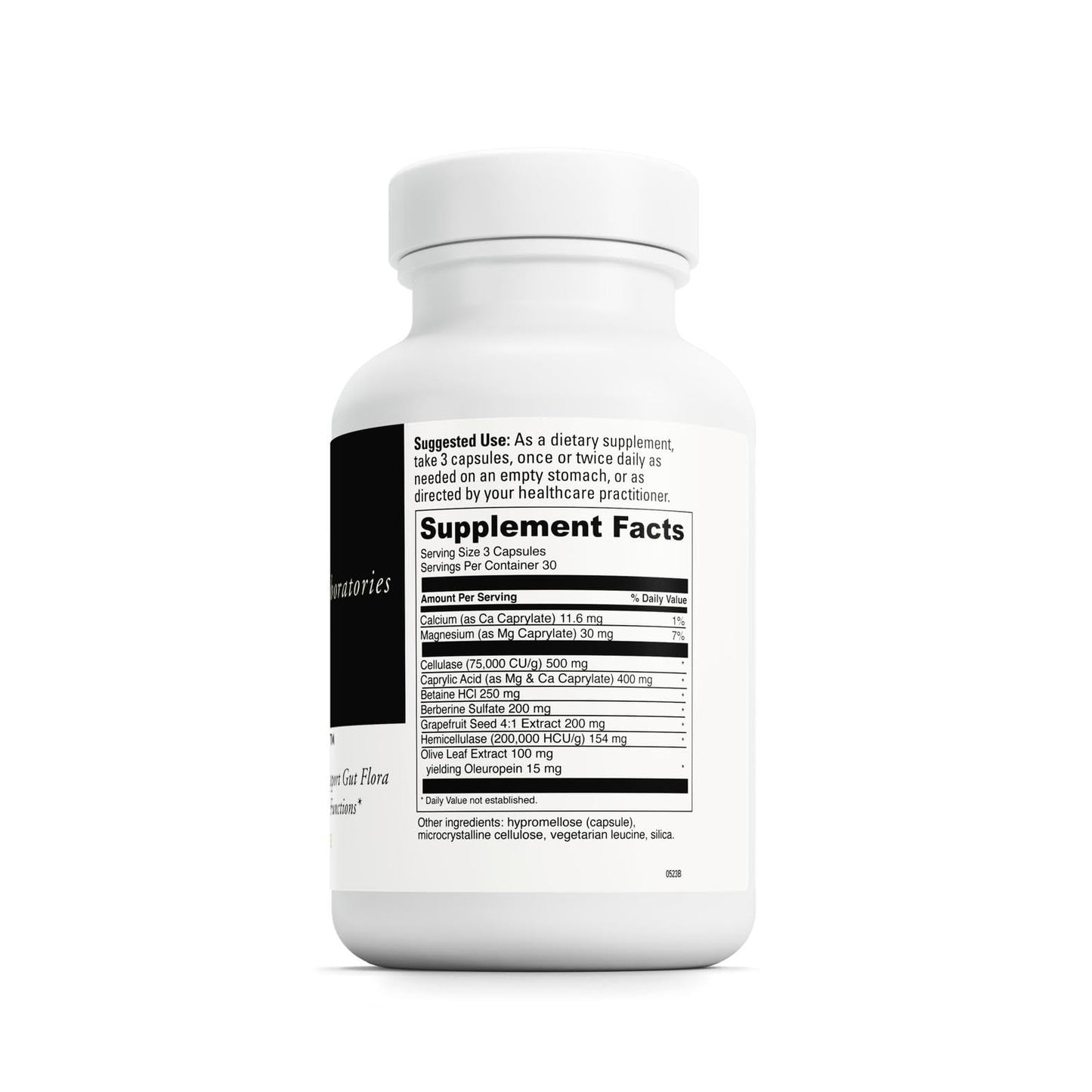 DAVINCI Labs Candid-Away - Digestive Gut Health Support, Immune System Support with Digestive Enzymes, Calcium, Magnesium & More* - 90 Vegetarian Capsules (30 Servings) - dailyvitalstore