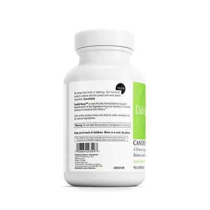 DAVINCI Labs Candid-Away - Digestive Gut Health Support, Immune System Support with Digestive Enzymes, Calcium, Magnesium & More* - 90 Vegetarian Capsules (30 Servings) - dailyvitalstore