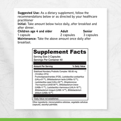 DAVINCI Labs Mega Probiotic ND - Non-Dairy Probiotic Supplement Supports Gut, Digestive & Brain Health* - Gut Health Support Supplement - dailyvitalstore