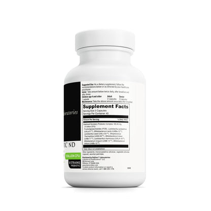 DAVINCI Labs Mega Probiotic ND - Non-Dairy Probiotic Supplement Supports Gut, Digestive & Brain Health* - Gut Health Support Supplement - dailyvitalstore