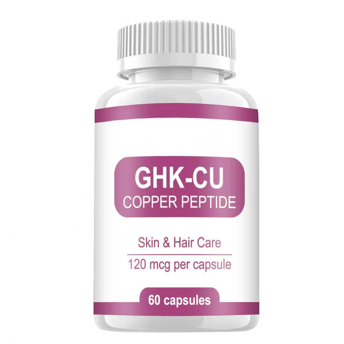 DAYEAH GHK-Cu Copper Peptide Supplement, 120mcg Vegan High Potency Promotes Skin Repair, Radiant Skin Elasticity, Anti-Aging & Hair Growth Support-60ct - dailyvitalstore