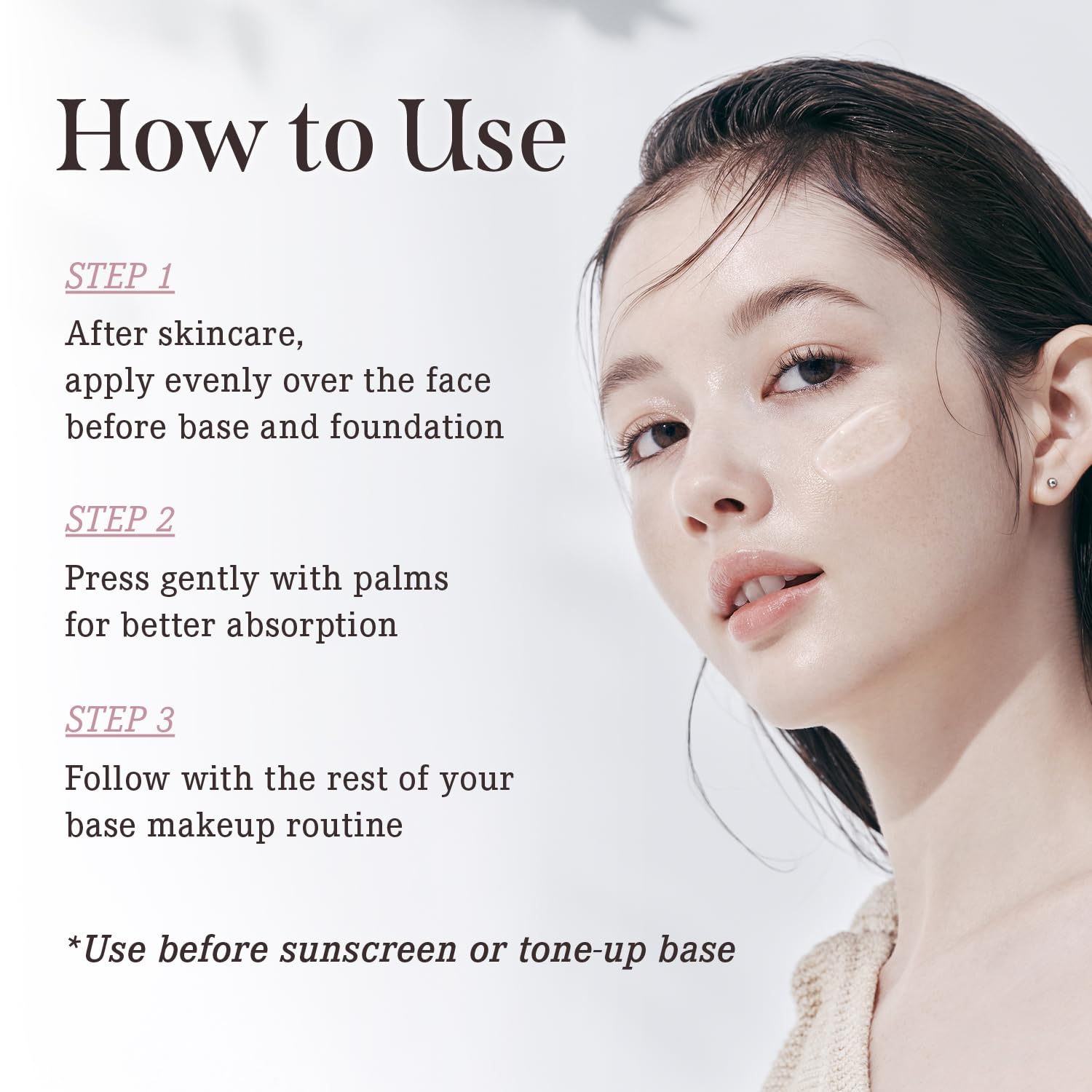 DEARDAHLIA Prime Layer Skin Prep - Vegan Makeup Primer, Lightweight & Hydrating for Long-Lasting Makeup, Smooth, Glowing Skin. Korean Base Prep. Artificial fragrance free. 1.35 oz - dailyvitalstore
