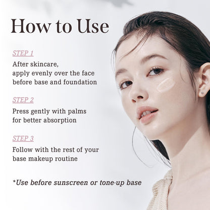 DEARDAHLIA Prime Layer Skin Prep - Vegan Makeup Primer, Lightweight & Hydrating for Long-Lasting Makeup, Smooth, Glowing Skin. Korean Base Prep. Artificial fragrance free. 1.35 oz - dailyvitalstore