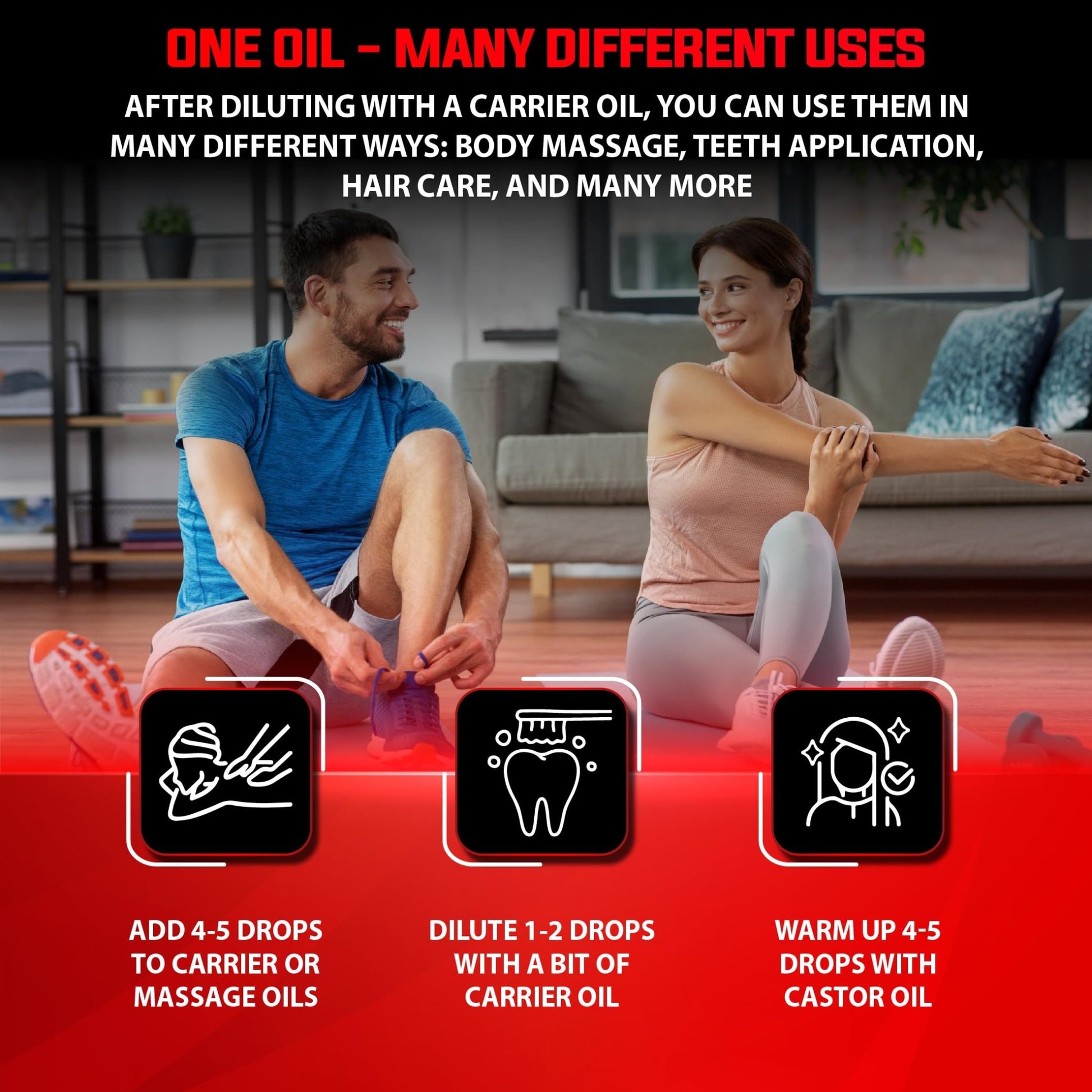 DEDICAD - 1 FL Oz - 30ml - Clove Essential Oil Supplement – for Toothache, Oral Care, Skin & Hair – Clove Oil Organic - dailyvitalstore