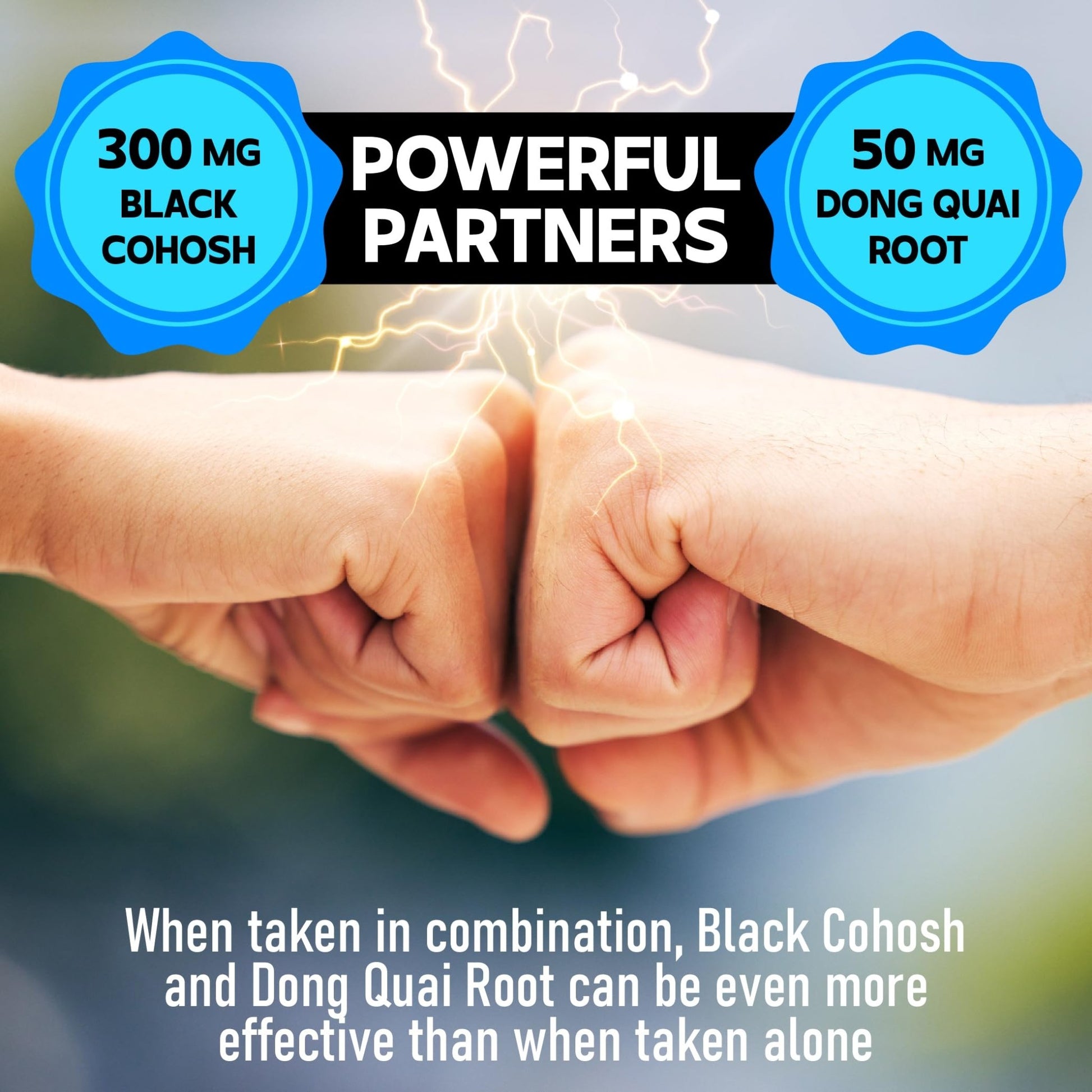 DEDICAD 12in1 Black Cohosh 5-Month Supply for Menopause Support Supplement with Dong Quai, Chasteberry, Red Raspberry, Licorice, Wild Yam & More - 150 Capsules - dailyvitalstore
