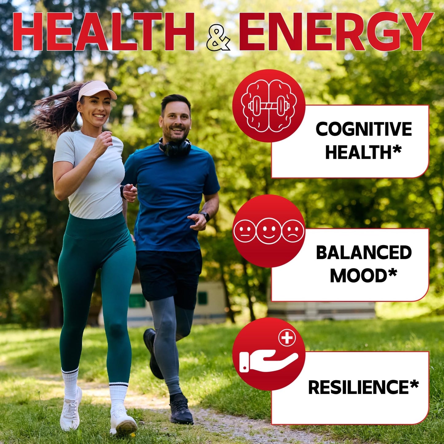 DEDICAD 9in1 Cortisol Supplement - Ashwagandha and Magnesium Glycinate and Chelate - Brain Health & Restful Night & Mood Balance - 90 Capsules Supply 45 Days - dailyvitalstore