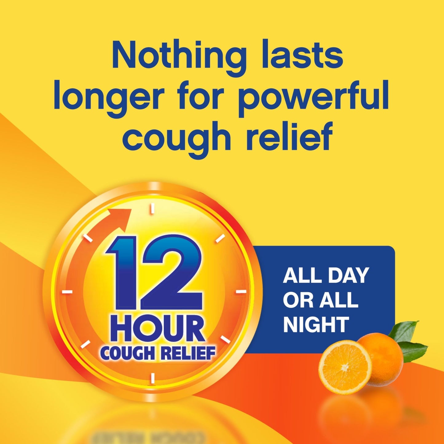 Delsym 12 Hour Cough Medicine for Adults, Powerful Relief for 12 Hours, Cough Suppressant Liquid with Extended-Release Dextromethorphan, Orange Flavor Liquid Cough Syrup, 5 Fl Oz (Pack of 1) - dailyvitalstore