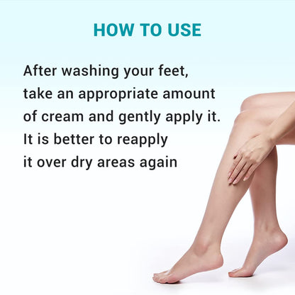 Derma B | Urea 9.8% Foot Cream | Foot Lotion for Dry Cracked Heel Treatment | Camellia Oil, Urea Cream for Feet | Hypoallergenic Leg Cream for Sensitive Skin | Woody Scent Foot Care | 2.7 fl oz (80ml) - dailyvitalstore