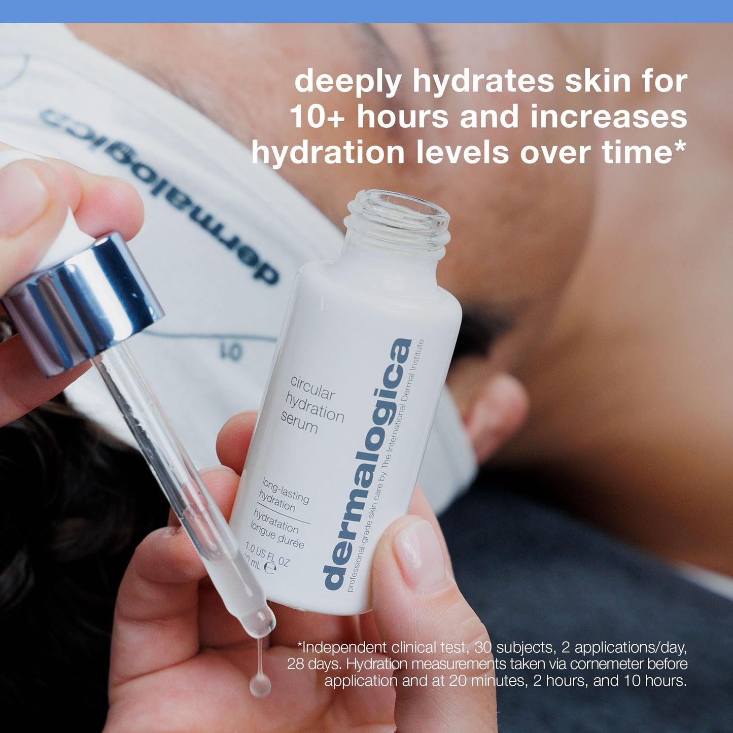 Dermalogica Circular Hydration Face Serum with Hyaluronic Acid - Deep Hydrating and Long Lasting, 0.34 fl oz - dailyvitalstore