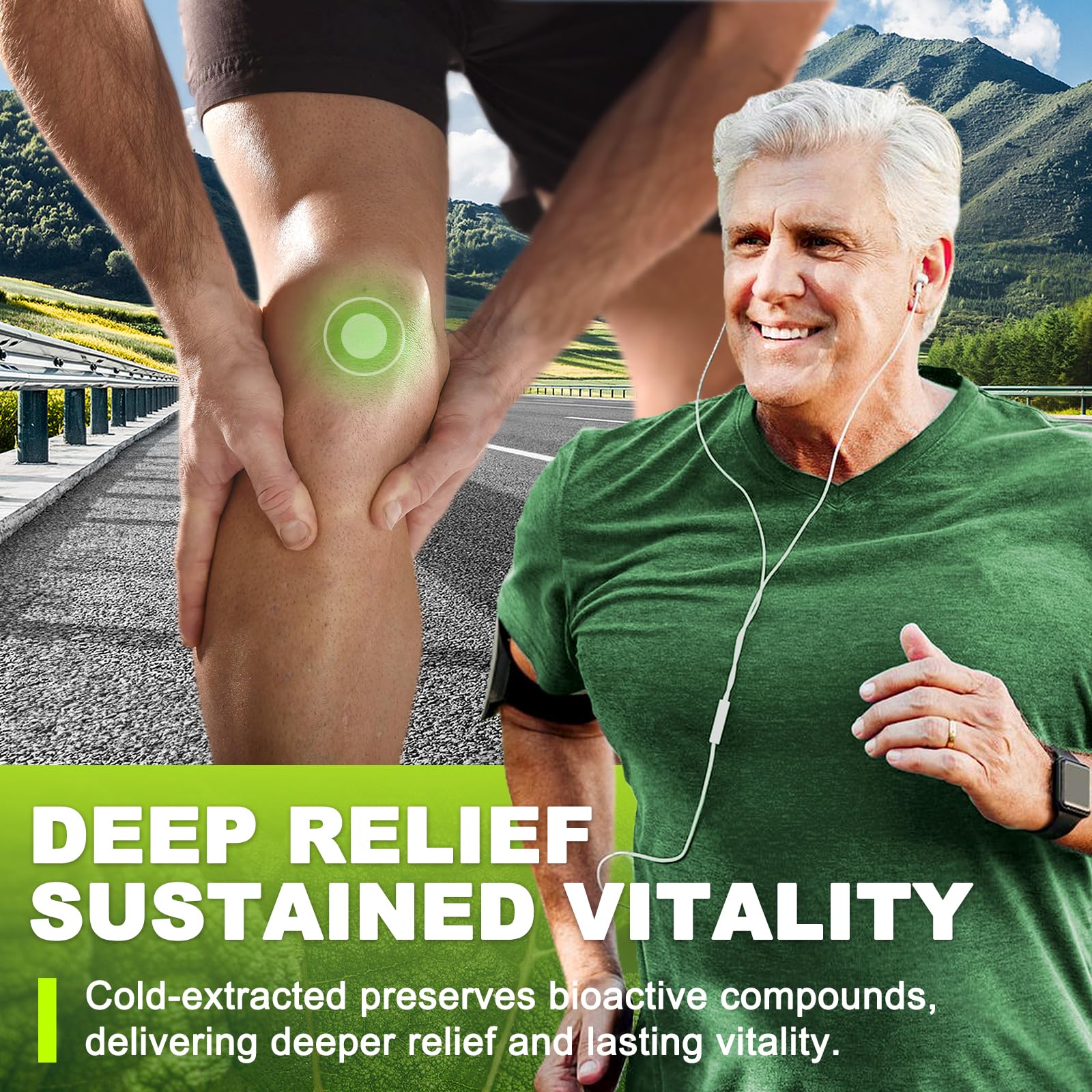 DERMFREE Natural Soothing Instant Formula for Nerve & Joint Health, Fast-Acting Migraine Relief, Nerve Savior for Neuropathy - dailyvitalstore