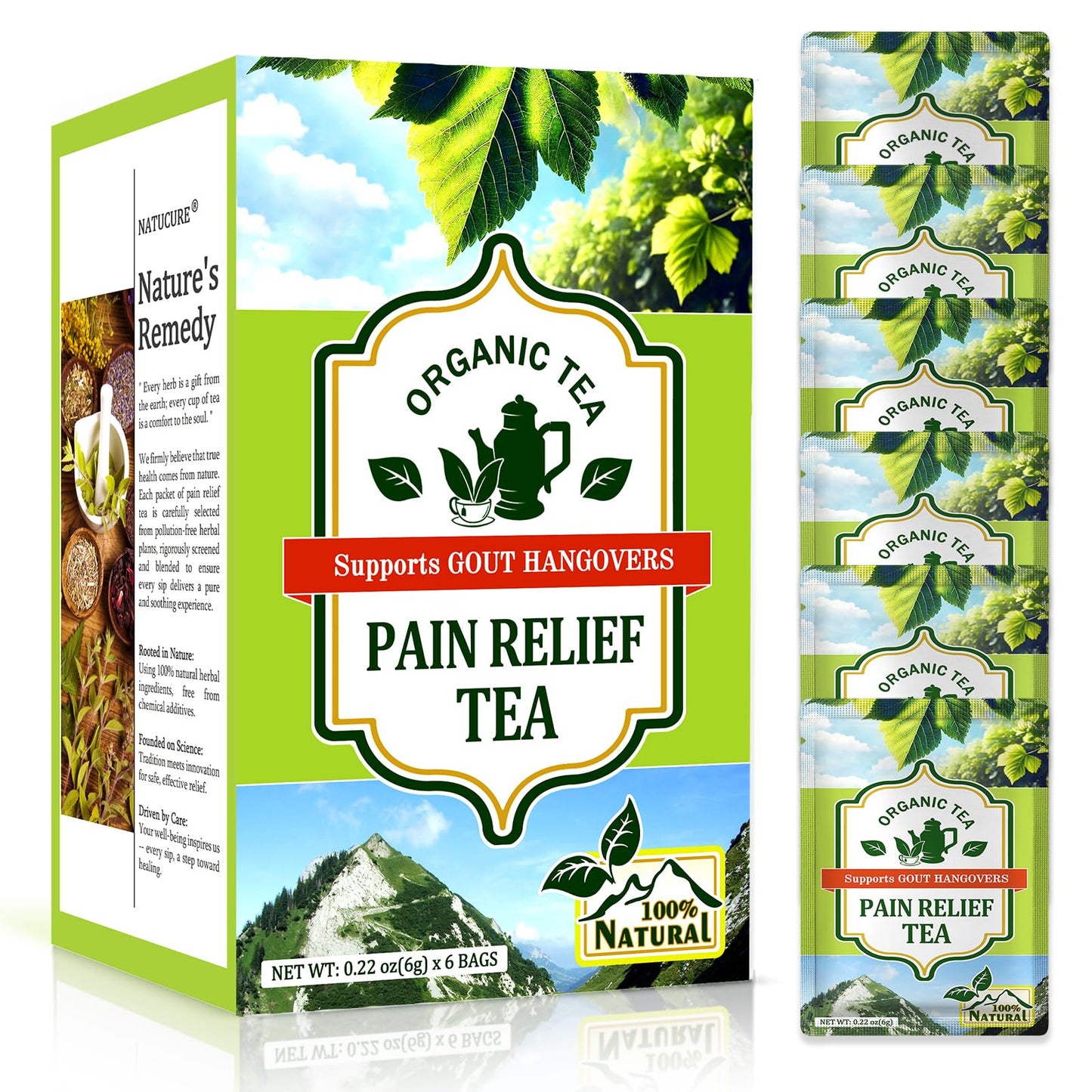 DERMFREE Natural Soothing Instant Formula for Nerve & Joint Health, Fast-Acting Migraine Relief, Nerve Savior for Neuropathy - dailyvitalstore