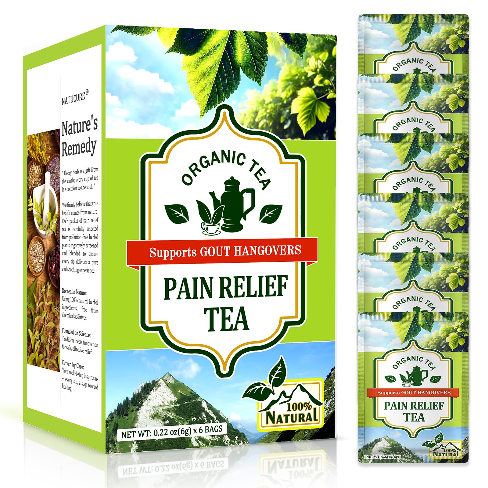 DERMFREE Natural Soothing Instant Formula for Nerve & Joint Health, Fast-Acting Migraine Relief, Nerve Savior for Neuropathy - dailyvitalstore