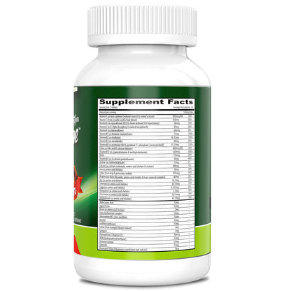 DEVA Tuba Prime Vegan Multivitamin - High-Potency Vitamin and Mineral Dietary Supplement - Antioxidants, Fruit and Vegetable Blend, Super Mushrooms, Probiotics, Prebiotics, Seeds, Herbs - 90 Tablets - dailyvitalstore