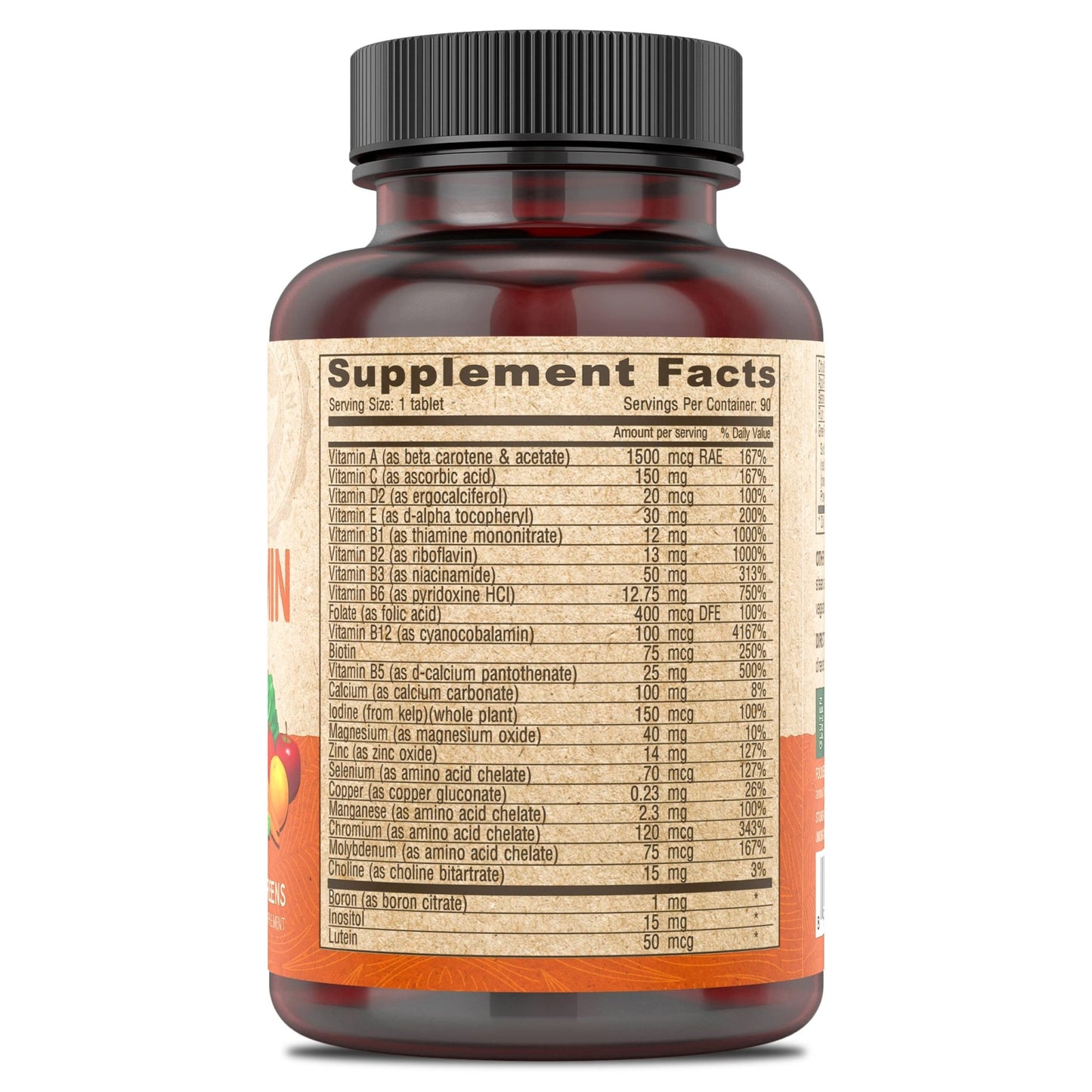 DEVA Vegan Iron-Free Multivitamin & Mineral Supplement, Green Food Blend, Spirulina, Chlorella, Ashwagandha, Broccoli, 90 Coated Tablets - dailyvitalstore