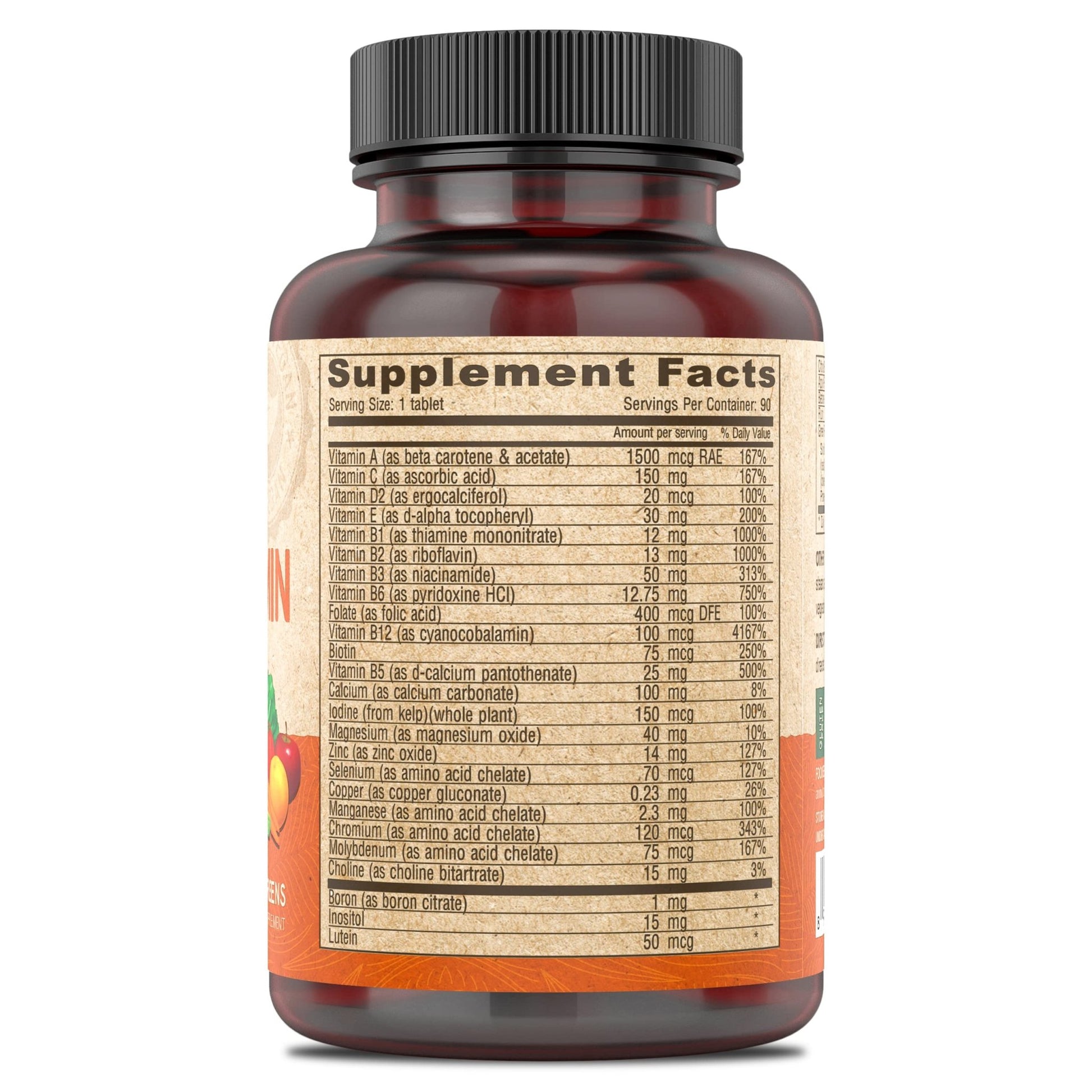 DEVA Vegan Iron-Free Multivitamin & Mineral Supplement, Green Food Blend, Spirulina, Chlorella, Ashwagandha, Broccoli, 90 Coated Tablets - dailyvitalstore