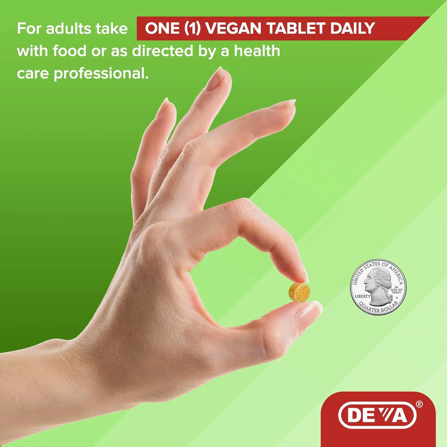 DEVA Vegan Iron-Free Multivitamin & Mineral Supplement, Vitamin C, D2, E & B-Complex, Biotin, 90 Tiny Tablets - dailyvitalstore