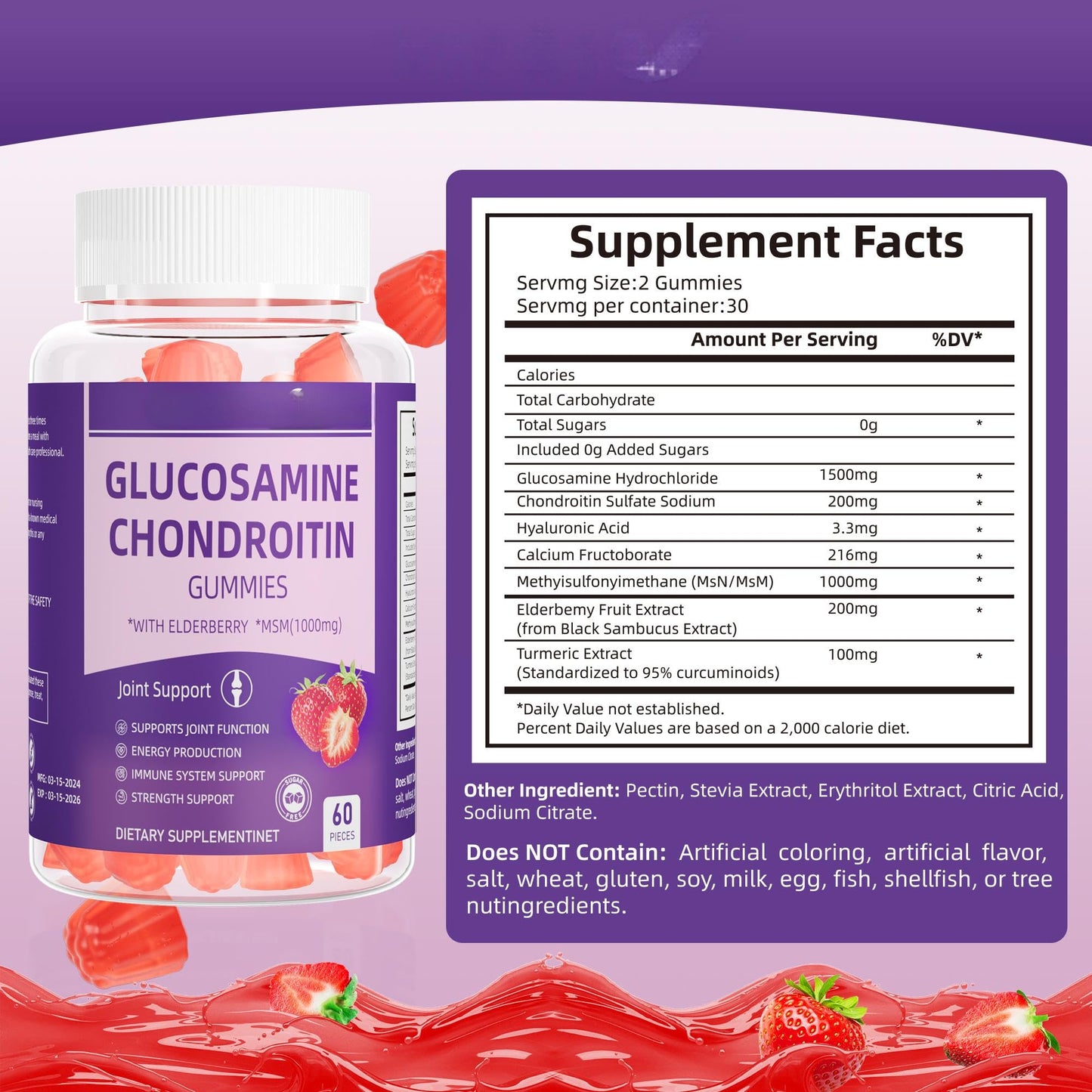 Dianww Feminine Balance Gummies, Premium Balance Supplement for Women PH Health, Immune Support, Energy Support, Vegan, Gluten-Free, Strawberry Flavor, 60 Gummies, 30 Servings 1 Pack - dailyvitalstore