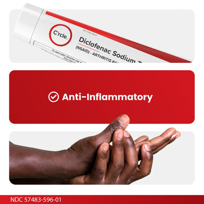 Diclofenac Sodium Gel 1% 150g Effective Arthritis Pain Reliever - Prescription Strength Anti-Inflammatory Gel - Extra Strength Arthritis Cream for Daily Use - Get Over-The-Counter Relief(1Pack) - dailyvitalstore