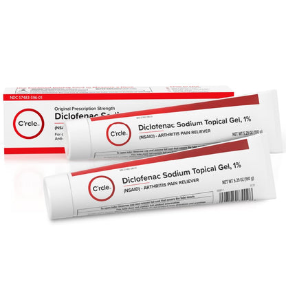 Diclofenac Sodium Gel 1% 150g Effective Arthritis Pain Reliever - Prescription Strength Anti-Inflammatory Gel - Extra Strength Arthritis Cream for Daily Use - Get Over-The-Counter Relief(1Pack) - dailyvitalstore