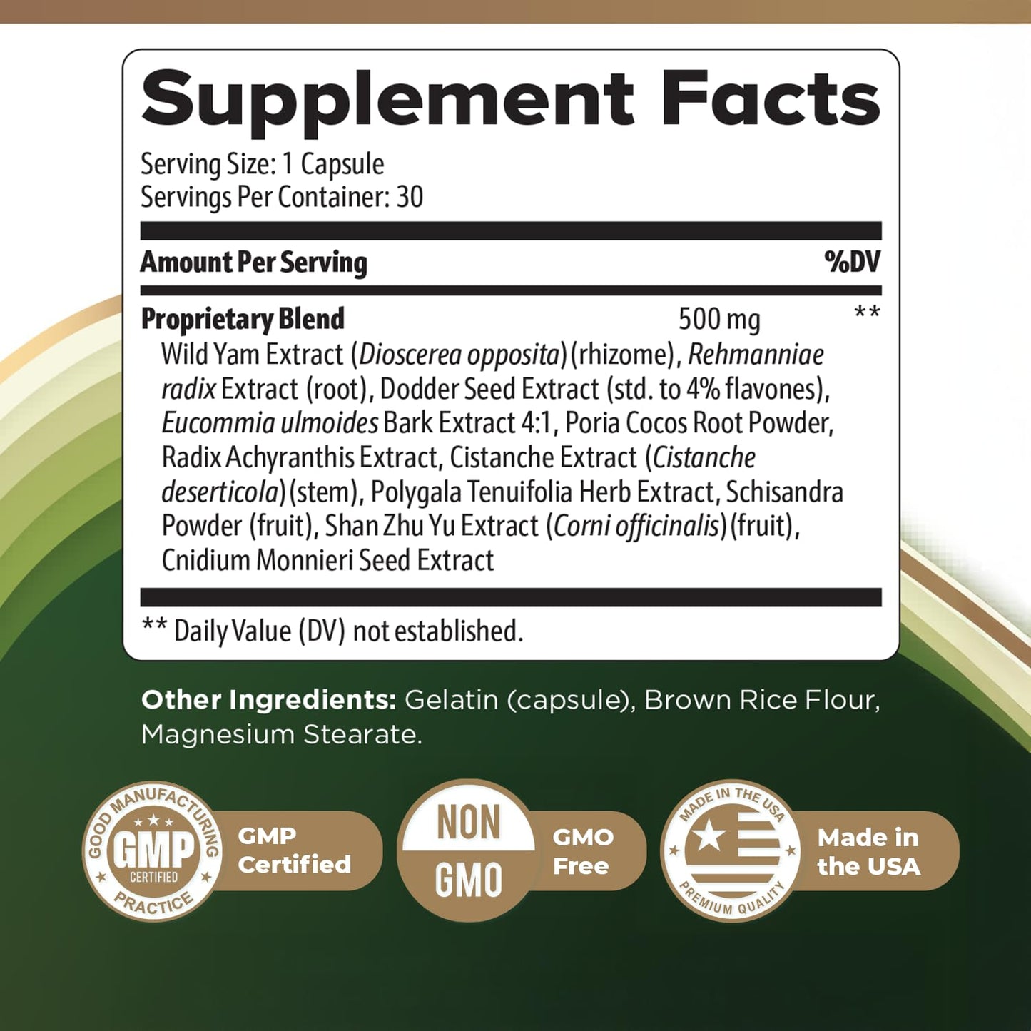 DigestiStart – Natural Digestive Supplement with Wild Yam, Poria Cocos & Bacopa Monnieri – Made in USA, Non-GMO, Easy-to-Take - 30 Capsules, 3 Month Supply - dailyvitalstore