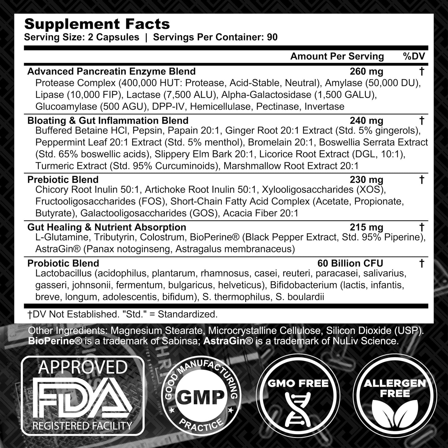 DIGESTIVAL 5-in-1 Gut Health Formula: Probiotics, Prebiotics, Enzymes, Gut Healing & Bloat Relief with 53 Ingredients, 60 Billion CFU, and Advanced Support for IBS, - dailyvitalstore