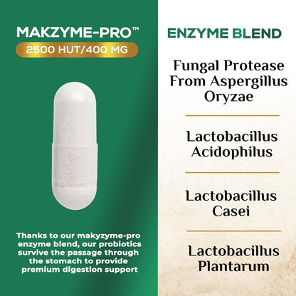 Digestive Enzymes - Super Digestive Multi Enzyme Complex for Bloating & Gut Health Support with Bromelain, Papain, Probiotics & Prebiotics - Digestion Health - dailyvitalstore